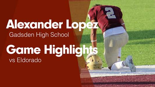 Alexander Lopez Game Report: vs Patterson Institute