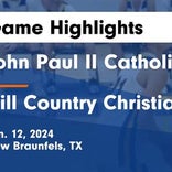 Hill Country Christian School of Austin skates past John Paul II with ease