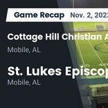 Football Game Recap: St. Luke&#39;s Episcopal Wildcats vs. Cottage Hill Christian Academy Warriors