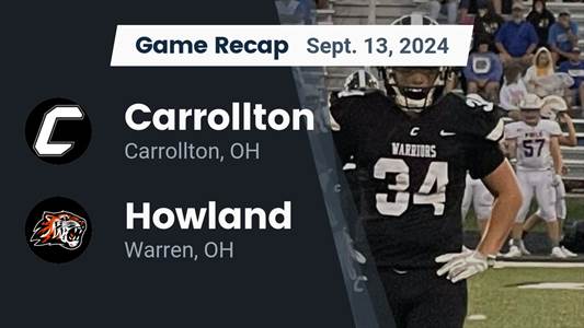Football Recap: Howland Comes Up Short
