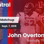 Football Game Recap: Wilson Central vs. Overton