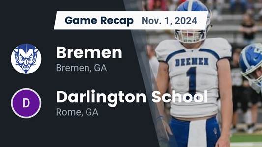 Football Recap: Darlington Comes Up Short