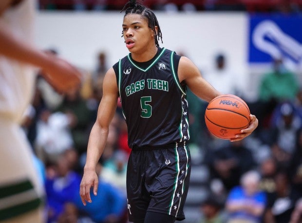 Darius Acuff led Cass Tech to its first state championship last year as a sophomore. (Photo: Mariusz Nowak)