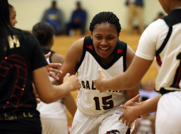 Salesian's Angel Jackson is one of the top juniors in the country.