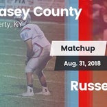 Football Game Recap: Casey County vs. Russell County