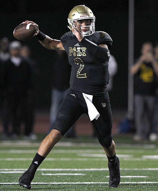 Quarterback Matt Corral, Long Beach Poly