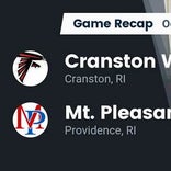 Football Game Recap: Cranston West Falcons vs. Mt. Pleasant Kilties