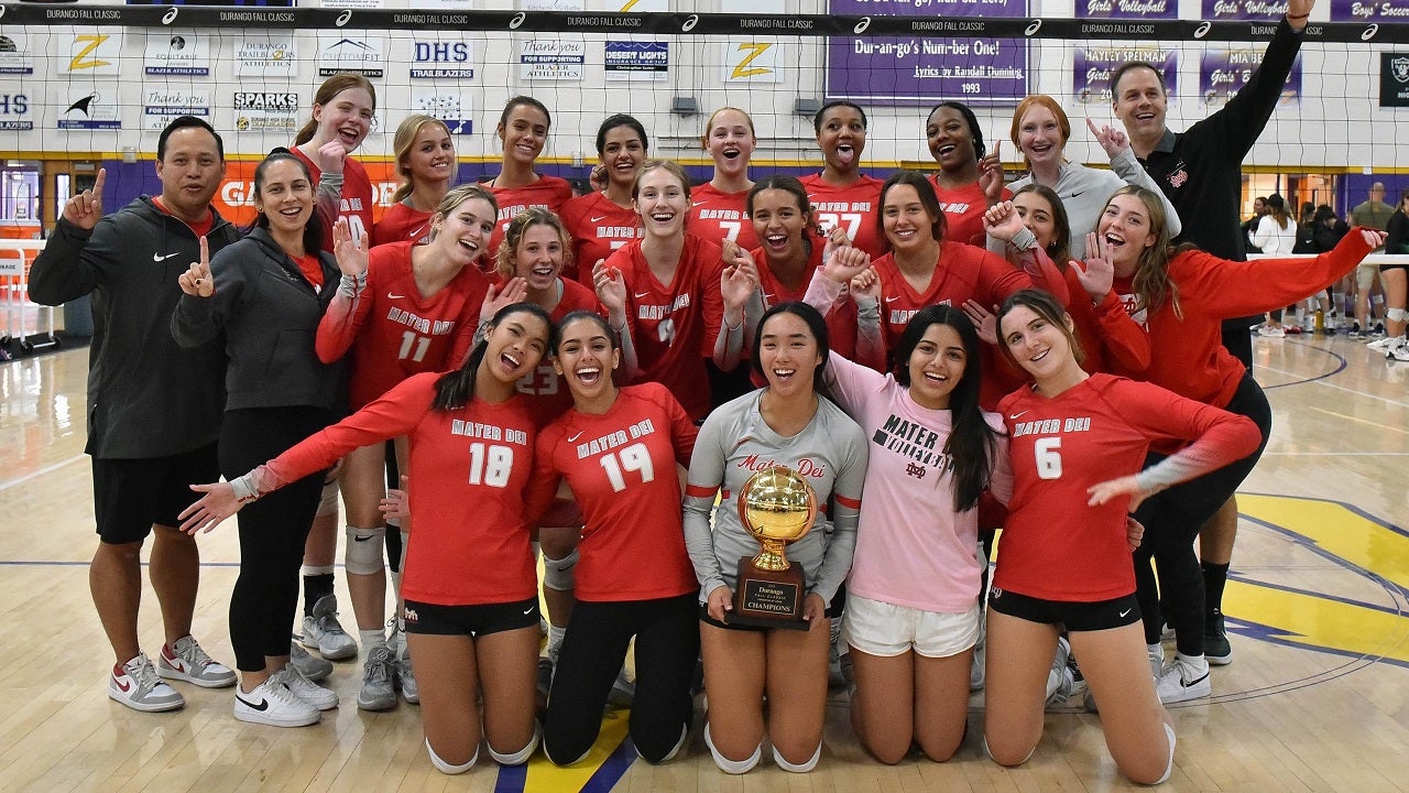 High school volleyball rankings Mater Dei jumps to No. 1 in MaxPreps