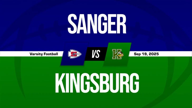 Football Recap: Friday's Defeat Ends Sanger's Winning Streak