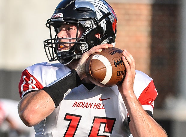 Indian Hill quarterback Reed Aichholz is headed to Richmond. 