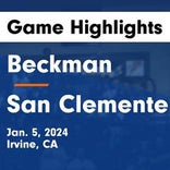 San Clemente has no trouble against Rancho Buena Vista