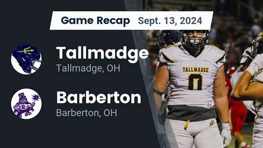 Football Game Recap: Barberton Takes a Loss