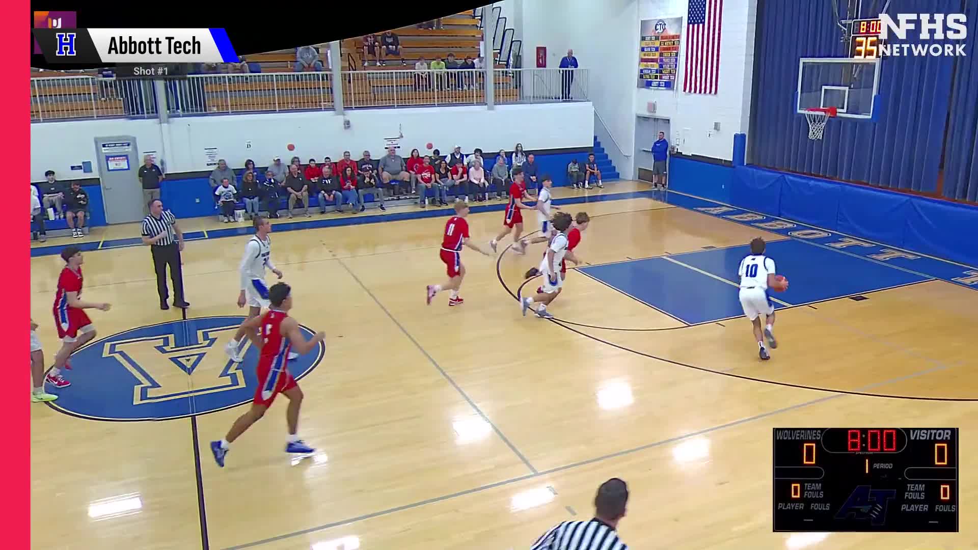 Basketball Recap: Abbott RVT's  Victory  on Monday Extends Winning Streak to Six