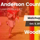 Football Game Recap: Anderson County vs. Woodford County