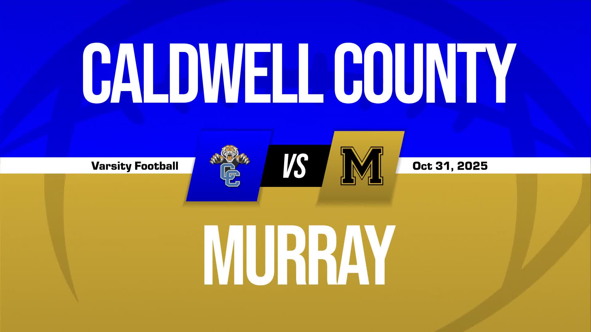 Football Game Preview: Murray Tigers vs. Adair County Indians