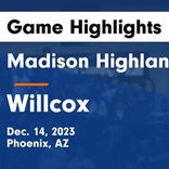 Madison Highland Prep piles up the points against Willcox