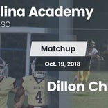 Football Game Recap: Carolina Academy vs. Dillon Christian