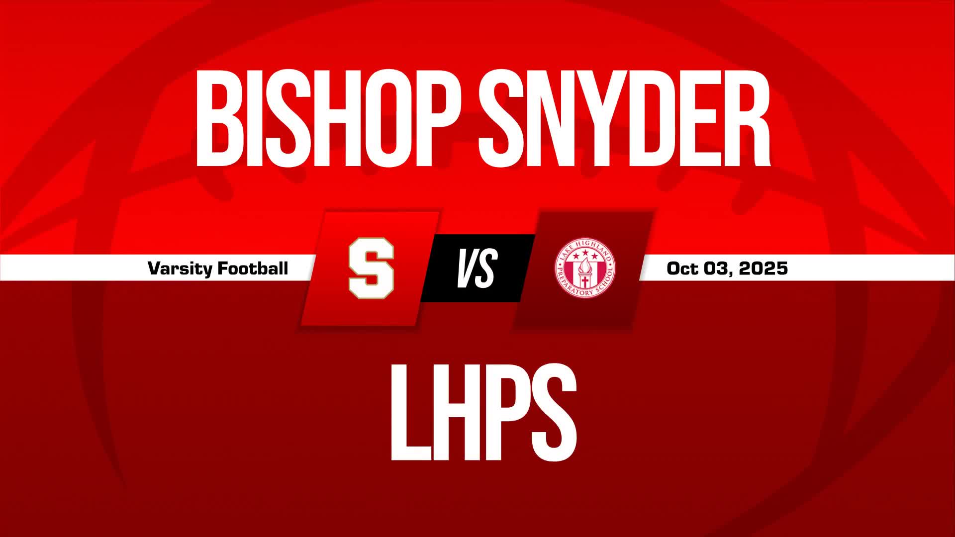 Football Game Preview: Bishop Snyder Cardinals vs. Old Plank Christian Academy Defenders + How To Watch