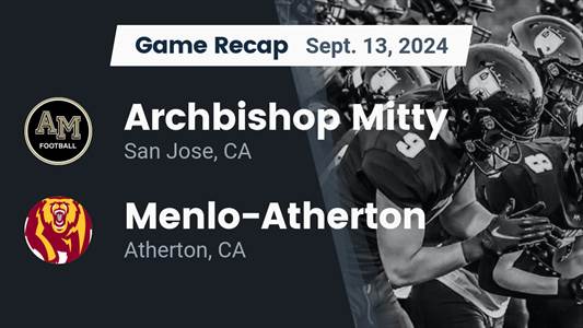 Football Recap: Menlo-Atherton Piles Up the Points Against Live 