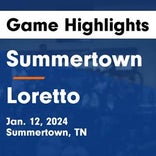 Basketball Game Recap: Summertown Eagles vs. Loretto Mustangs