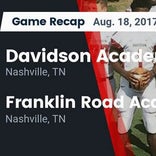 Football Game Preview: Davidson Academy vs. Goodpasture Christia