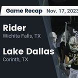 Rider skates past Lake Dallas with ease