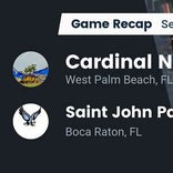 Football Game Recap: Suncoast vs. Cardinal Newman