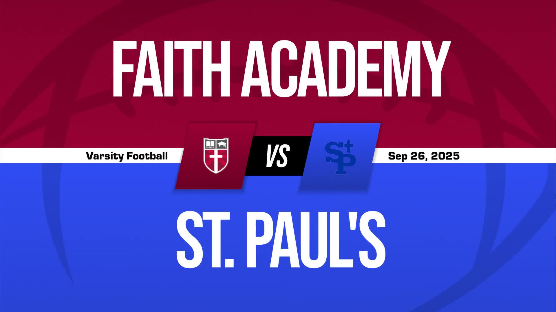 Football Game Preview: Faith Academy Rams vs. Williamson Lions + How To Watch
