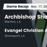 Football Game Recap: Archbishop Shaw Eagles vs. Evangel Christian Academy Eagles