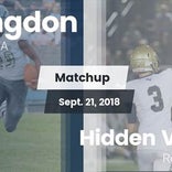 Football Game Recap: Abingdon vs. Hidden Valley