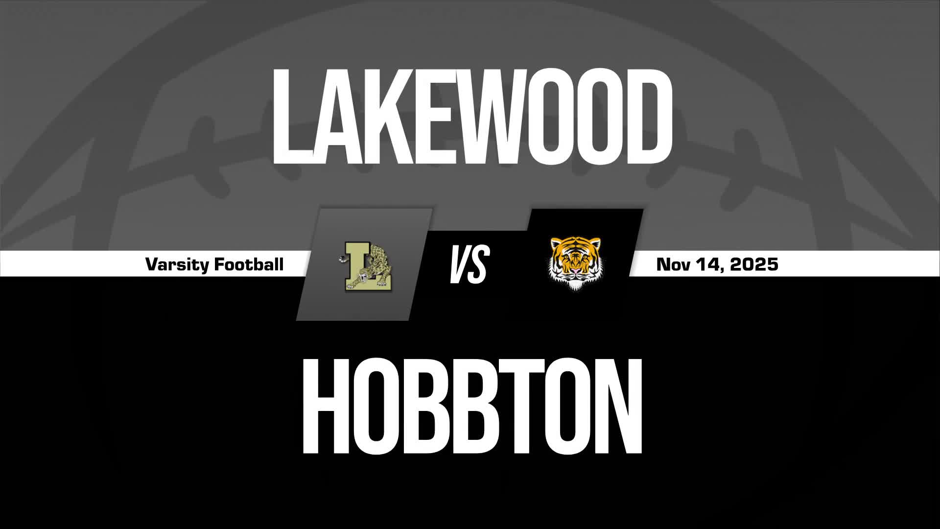 Football Recap: Hobbton Takes Down Lakewood in a Playoff Battle