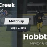 Football Game Recap: Spring Creek vs. Hobbton