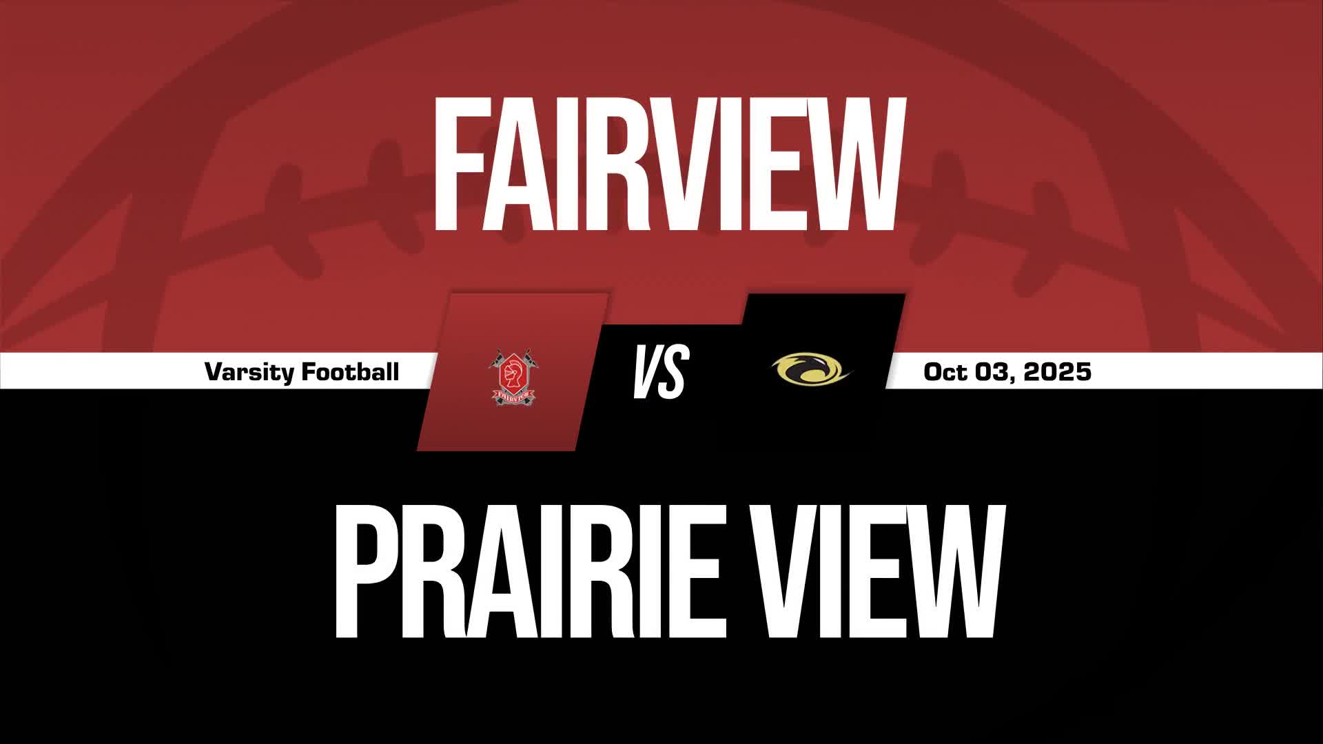 Football Game Preview: Fairview Knights vs. Fossil Ridge SaberCa