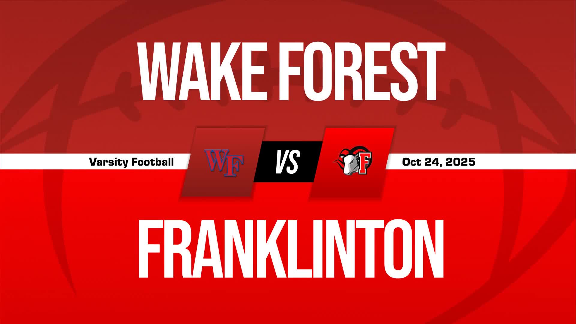 Football Game Preview: Wake Forest Cougars vs. Heritage Huskies + How To Watch