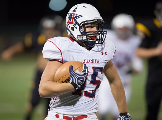 Junior running back Austin Cole and Juanita will attempt to end Bellevue's 44-game win streak Friday night.