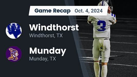 Football Recap: Eight Straight Road  Wins for Windthorst