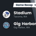 Football Game Recap: Gig Harbor vs. Stadium