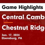 Basketball Recap: Central Cambria comes up short despite  Grady Snyder's strong performance