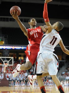 Xavier Johnson, a junior, is a major
Division I recruit.
