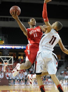 Xavier Johnson, a junior, is a major
Division I recruit. 