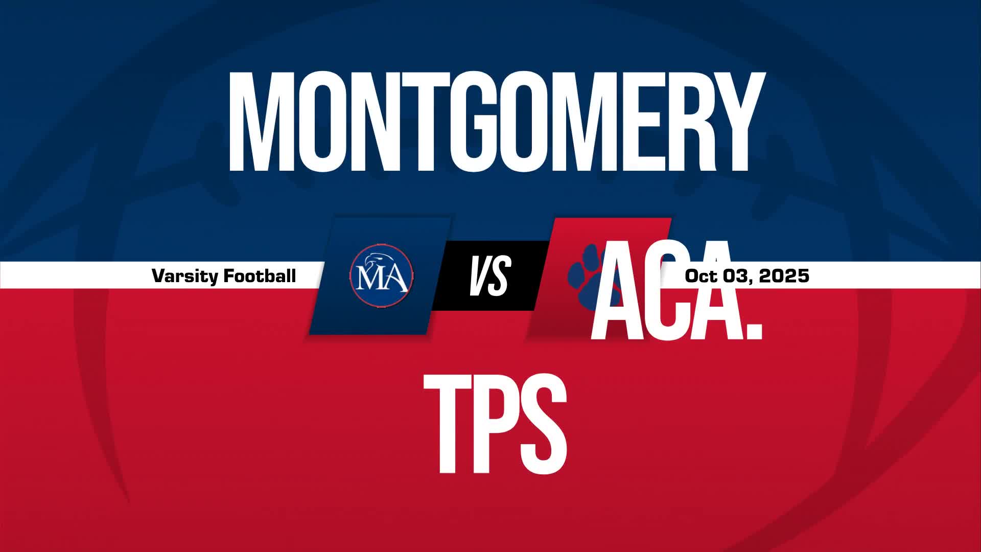 Football Game Preview: Montgomery Academy Eagles vs. Slocomb Red