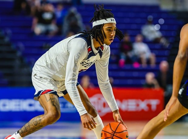 Top 25 Kentucky signee Boogie Fland makes the cut for the 2024 McDonald's All-American Game roster. (Photo: Eugene Alonzo)
