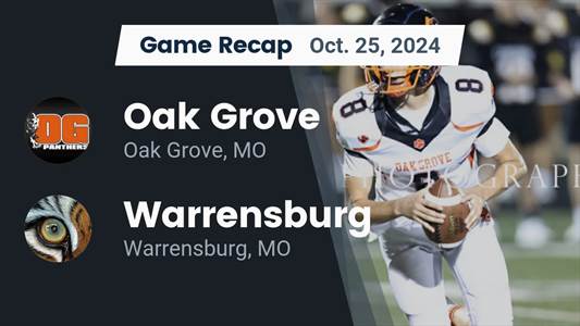 Football Recap: Warrensburg Skates Past Oak Grove with Ease