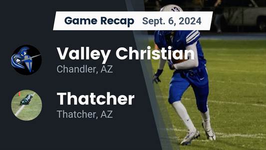 Football Recap: Kody Bingham Leads Thatcher to Victory over Vall