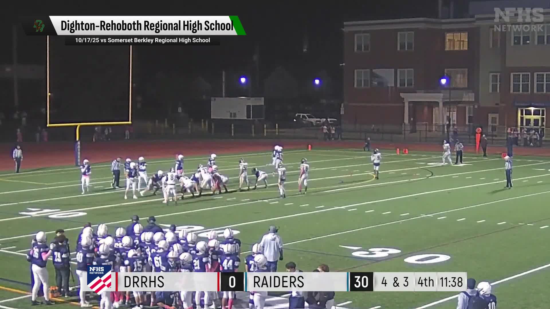 Football Recap: Seekonk Puts Losing Streak Behind Them