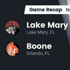 Football Game Recap: Lake Mary Rams vs. Boone Braves
