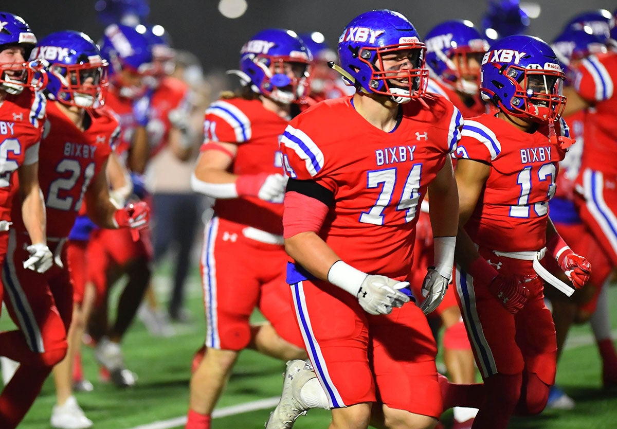 Bixby has won five straight state championships and is the top team in Oklahoma over the last decade. The Spartans have been a part of every state title game since 2014. (Photo: Jim Weber)
