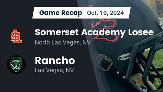 Football Recap: Rancho Comes Up Short