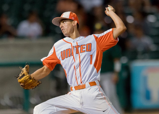Sophomore left-hander Ricky Juarez of United (Laredo, Texas) threw a two-hit shutout and struck out nine to gain the USA Baseball/MaxPreps Southwest Pitcher of the Week Award.