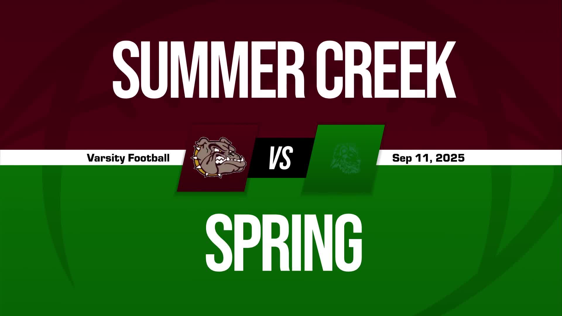 Football Game Preview: Spring Lions vs. Westfield Mustangs